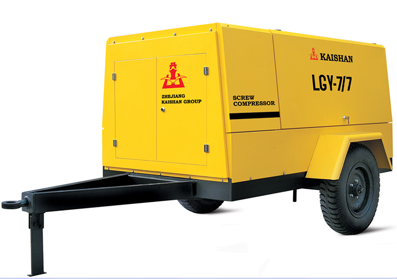 開山牌電動(dòng)柴動(dòng)螺桿式空壓機(jī)